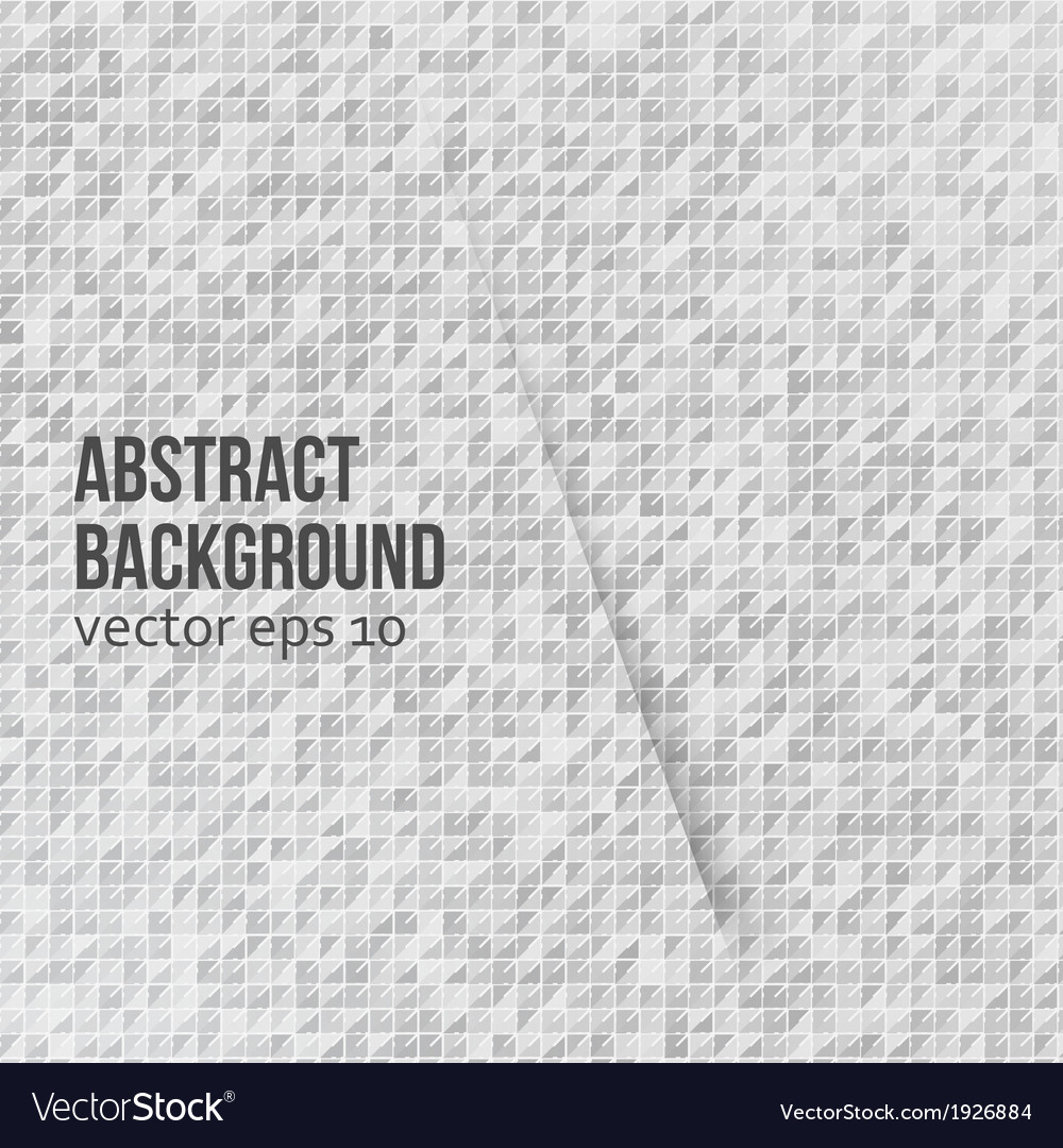 Abstract background triangle and white