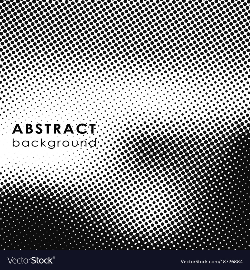 Abstract background with halftone effect