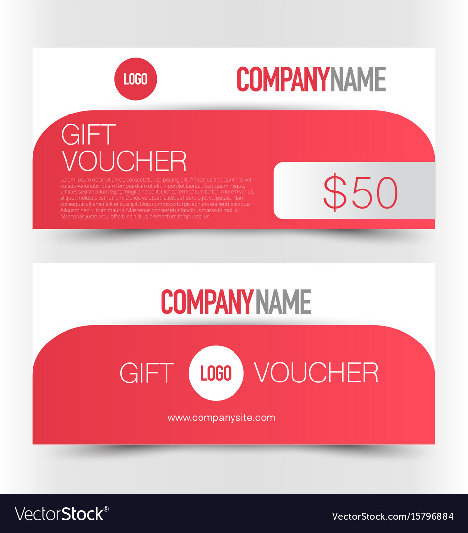 Gift card voucher business banner