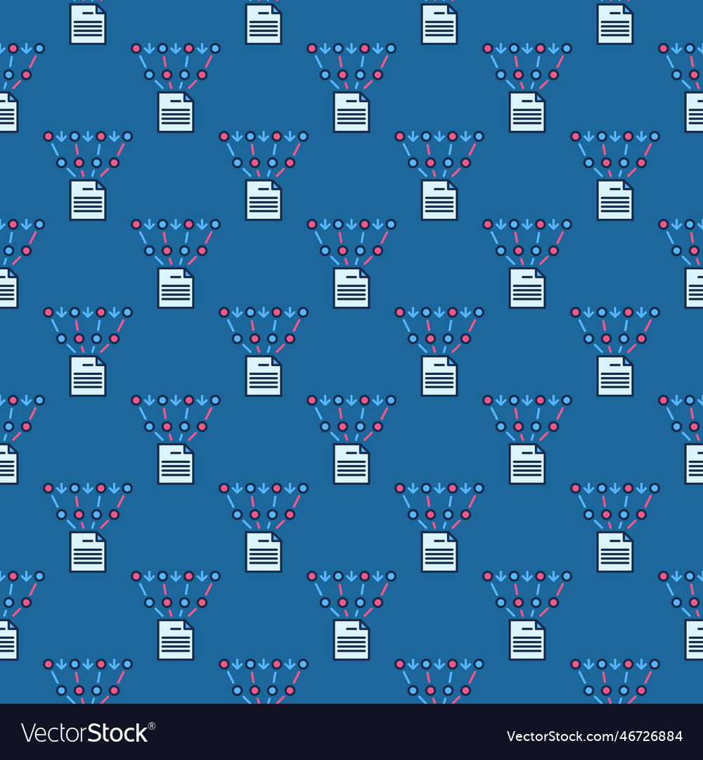 Neural network text generation colored seamless vector image Neural network text generation colored seamless