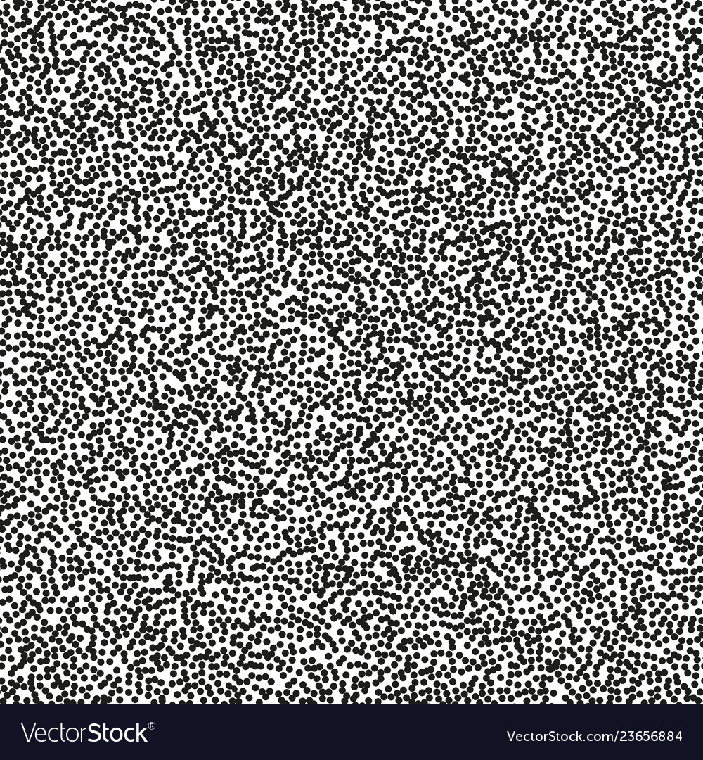 Pointillism high density seamless dots pattern vector image Pointillism high density seamless dots pattern