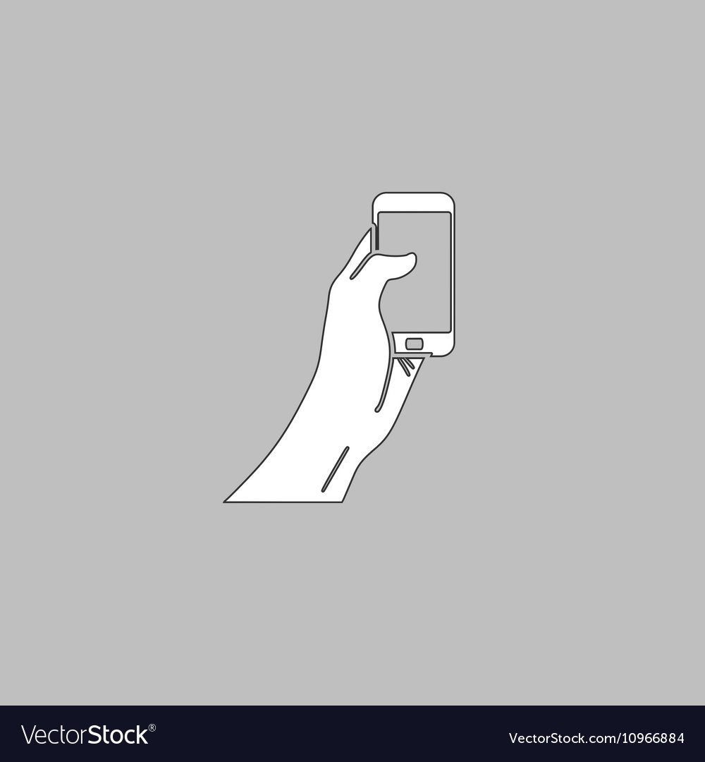 Touch display computer symbol