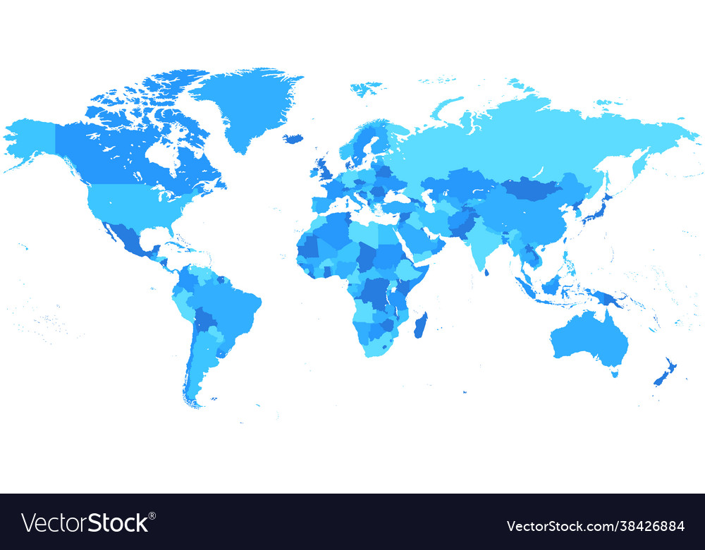World map abstract Royalty Free Vector Image VectorStock