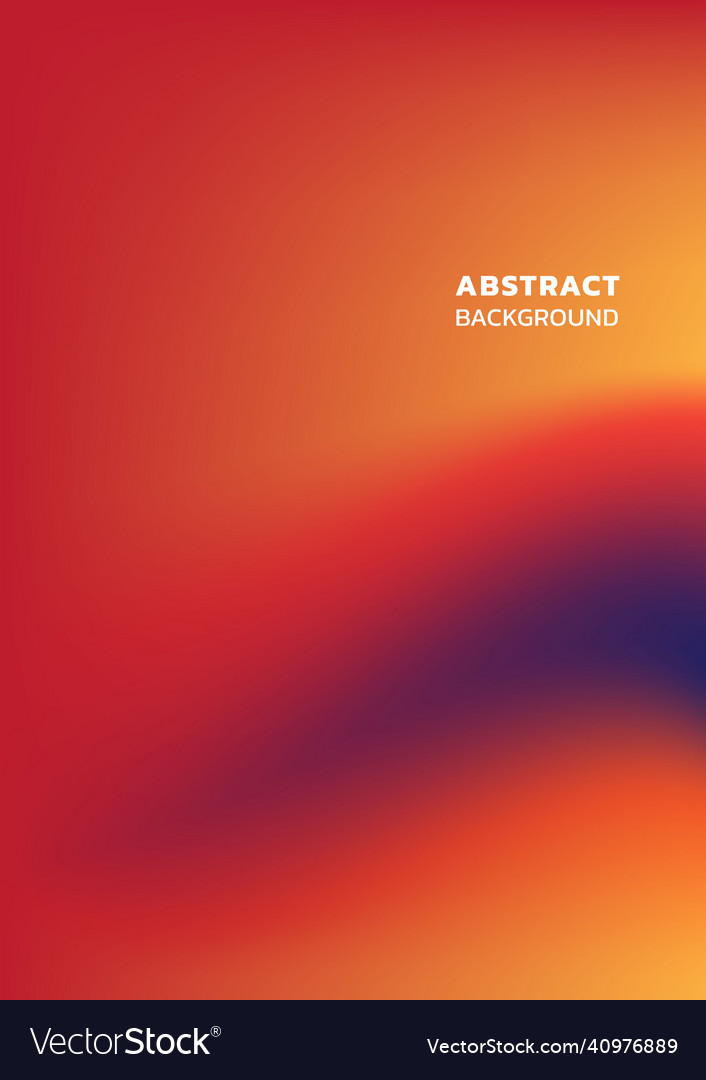Abstract fluid gradient colorful background vector image Abstract fluid gradient colorful background