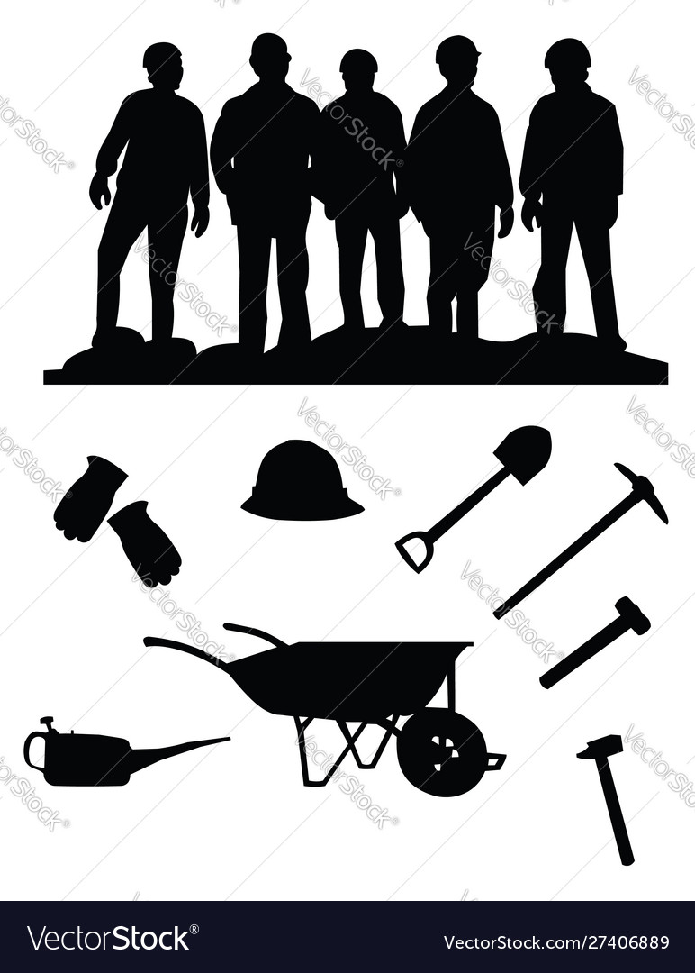 Miners Royalty Free Vector Image - VectorStock