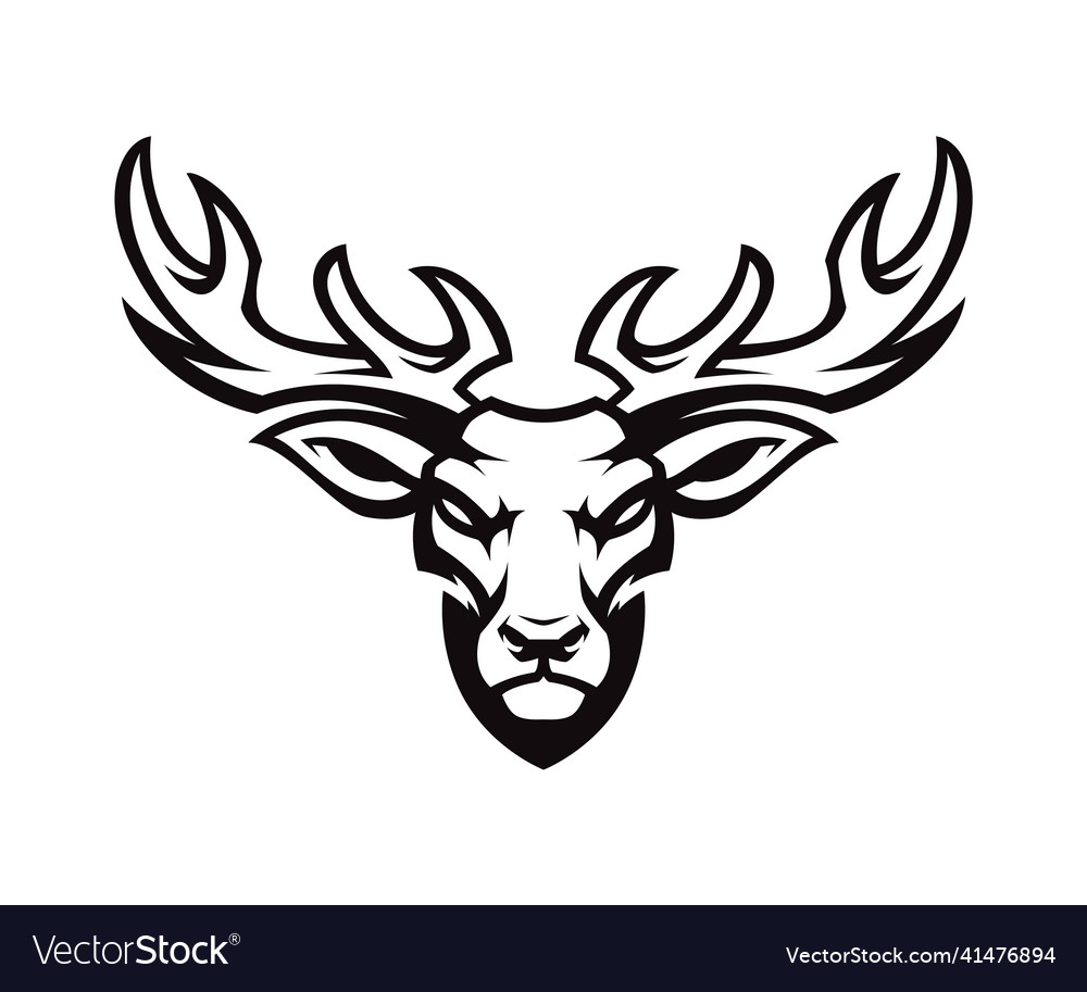 Deer logo Royalty Free Vector Image - VectorStock