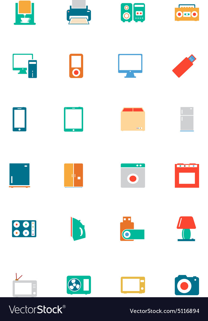 Electronics Icon Set