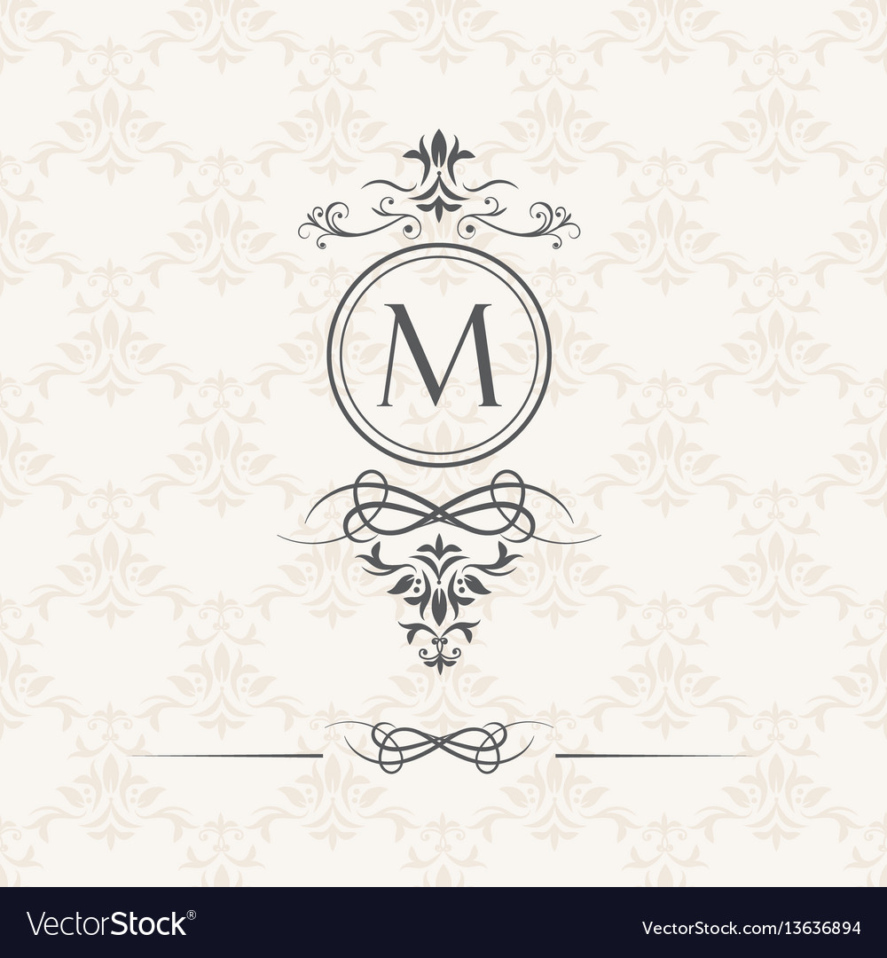Elegant Monogram Elements