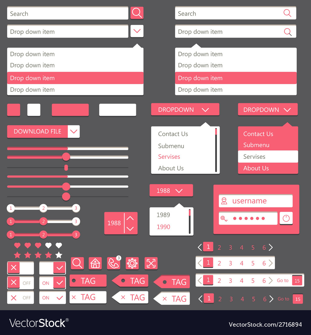 Minimalist UI Elements Pack