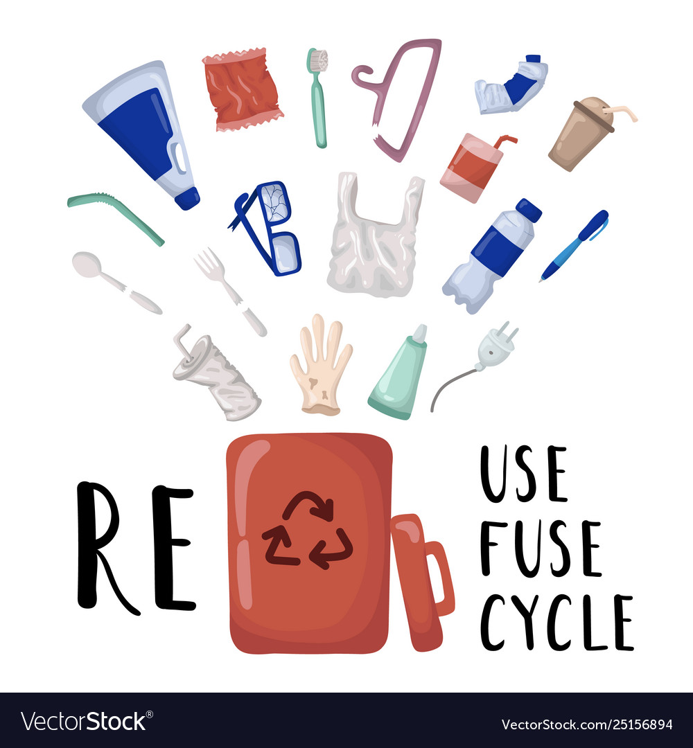 Nature ecology pollution vector image Nature ecology pollution