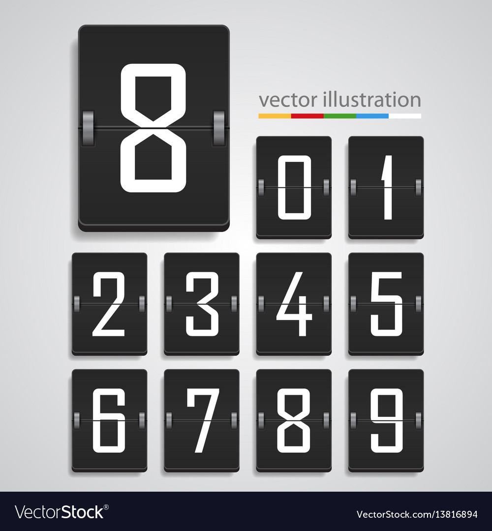 Numeric Scoreboard Display