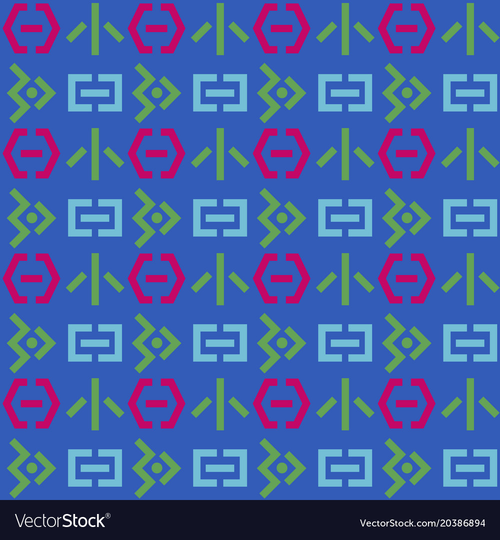 Space invaders seamless pattern