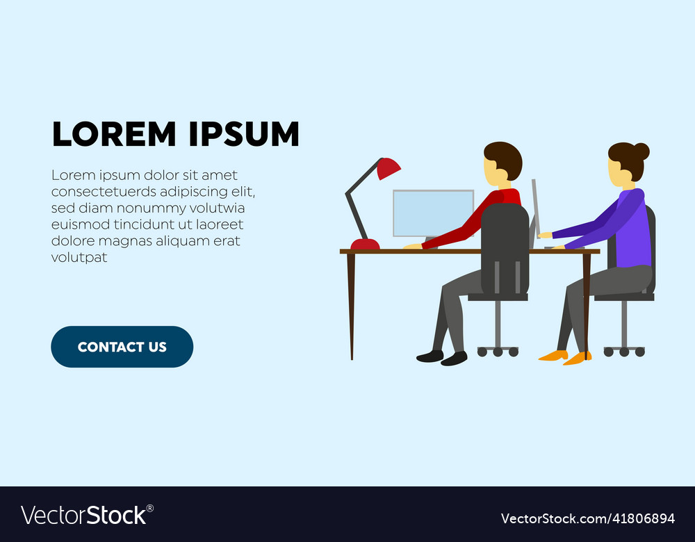 Web design studio or team working