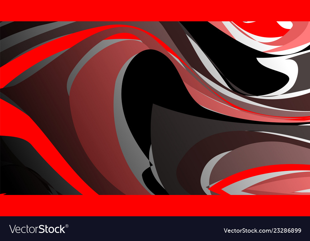 Abstract colorful background with red style wave vector image Abstract colorful background with red style wave