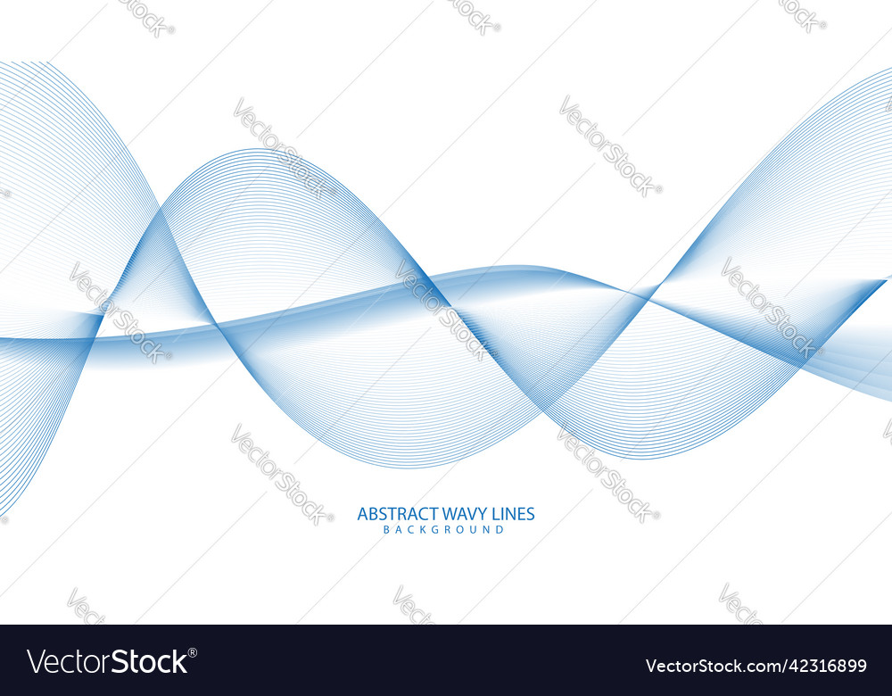 Abstract motion wave gradient line background