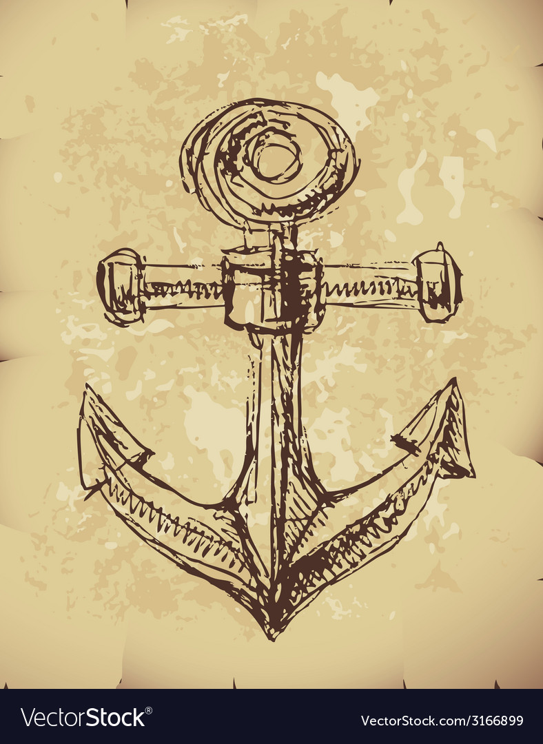 Anchor Royalty Free Vector Image - VectorStock