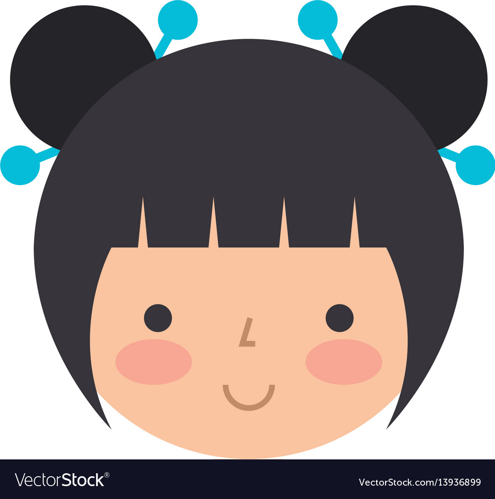 japanese doll head