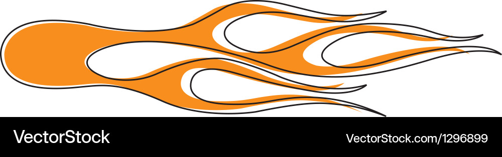 Flames Royalty Free Vector Image - VectorStock