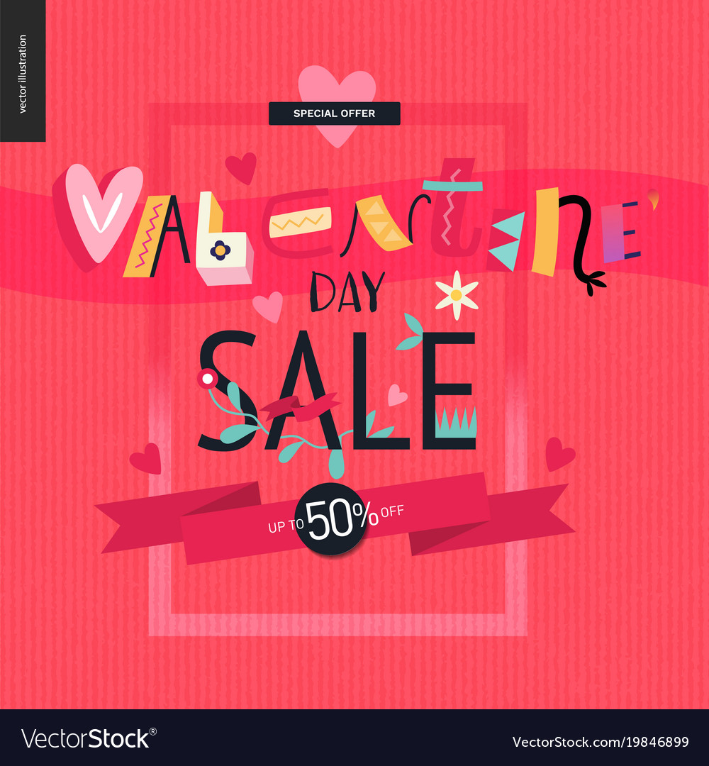 Valentinstag Verkauf Poster