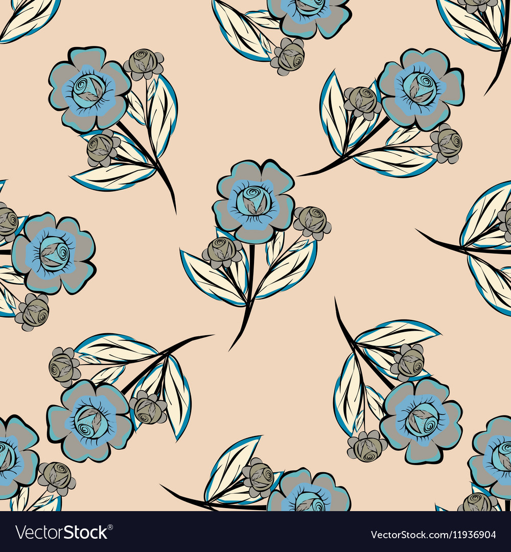 Abstract floras pattern background