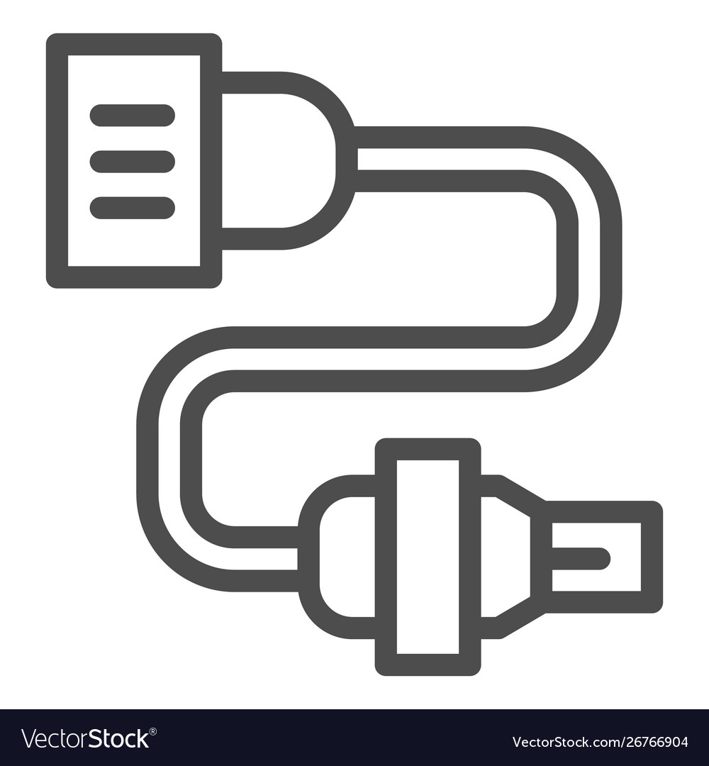 Auto Elektrokabel Icon