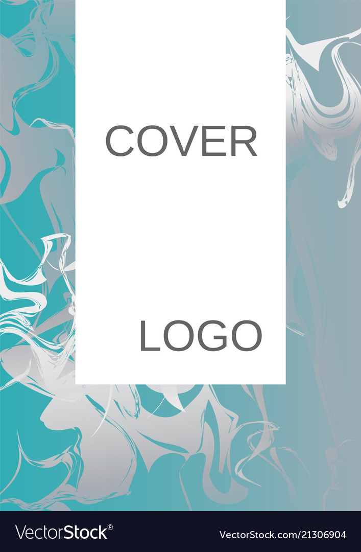 Creative fluid background from current forms