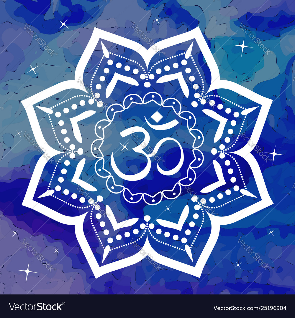 Diwali om symbol vintage style decorative vector image Diwali om symbol vintage style decorative