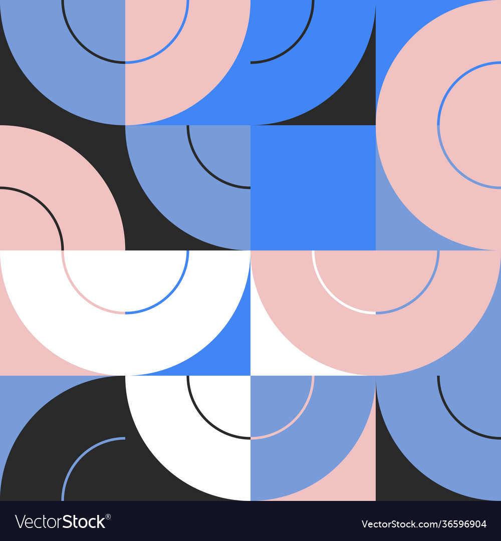 Geometric abstract elements design Vector Image Geometric abstract elements design