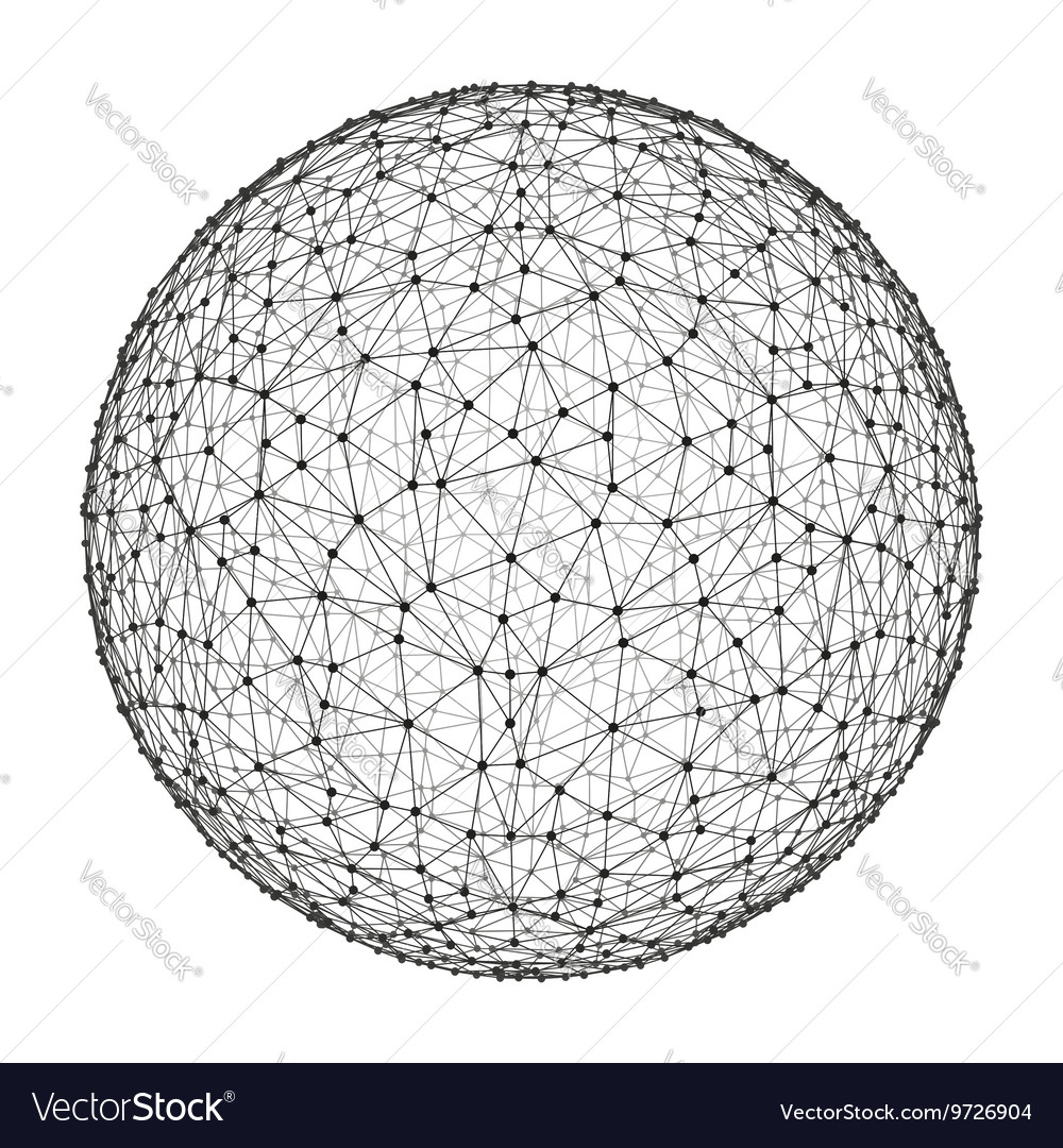Interconnected Network Globe