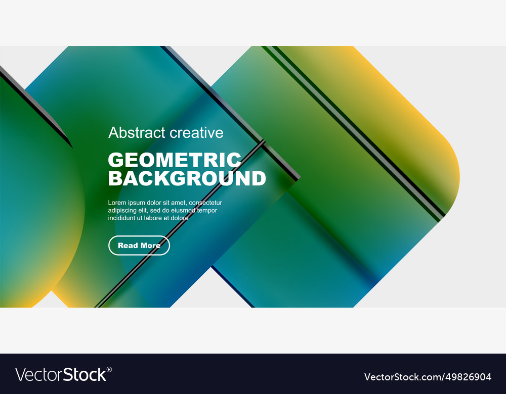 Minimal geometric abstract background vector image Minimal geometric abstract background