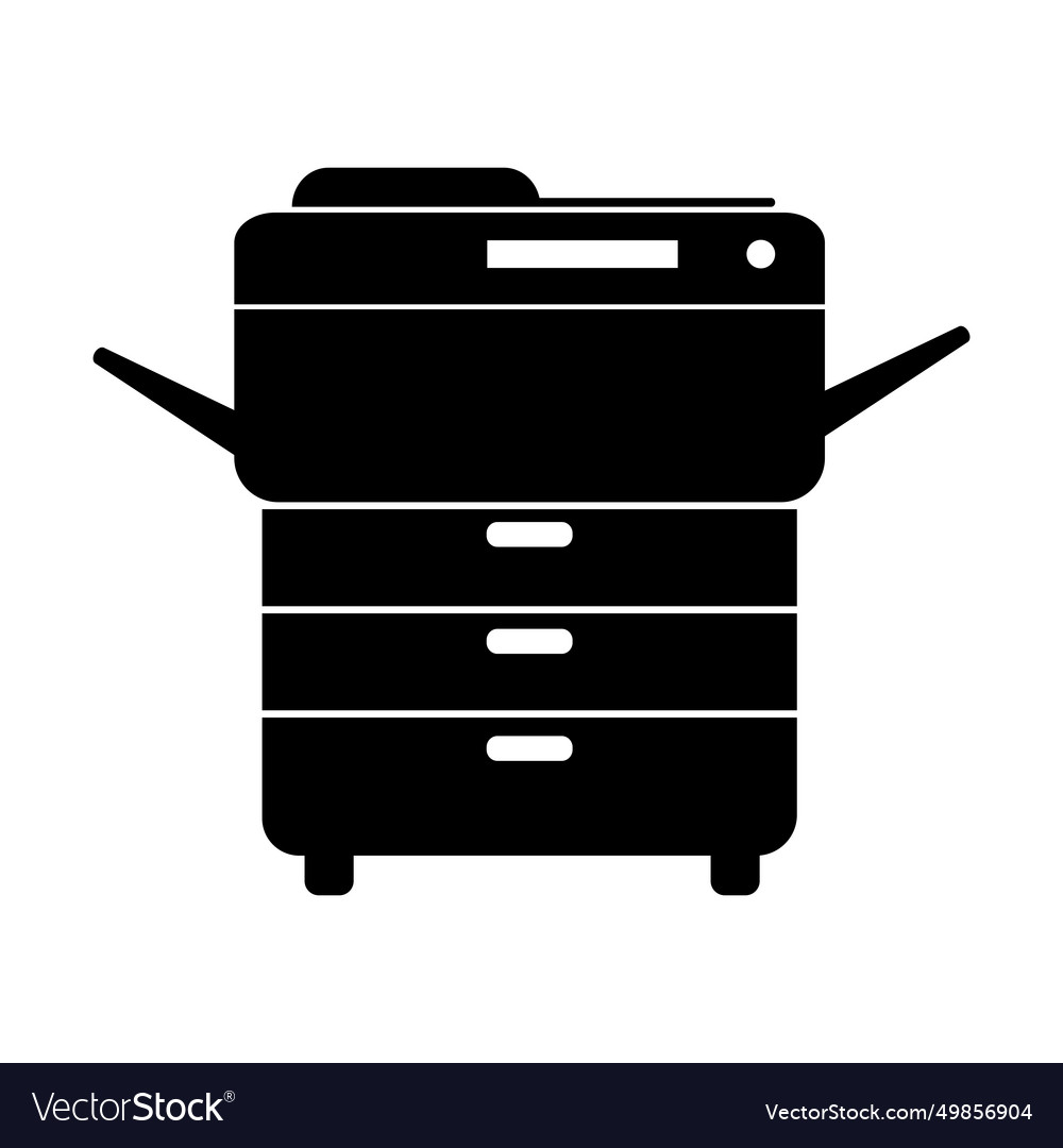Multi-function printer or auto copier icon
