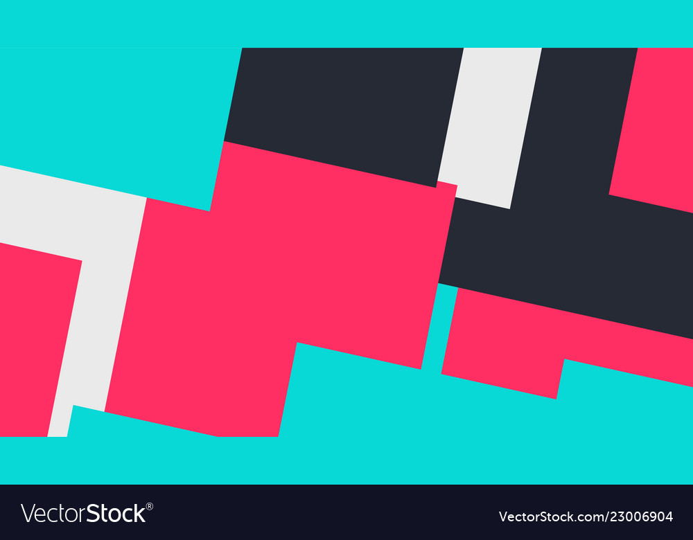 Pattern with a colored box white background vector image Pattern with a colored box white background