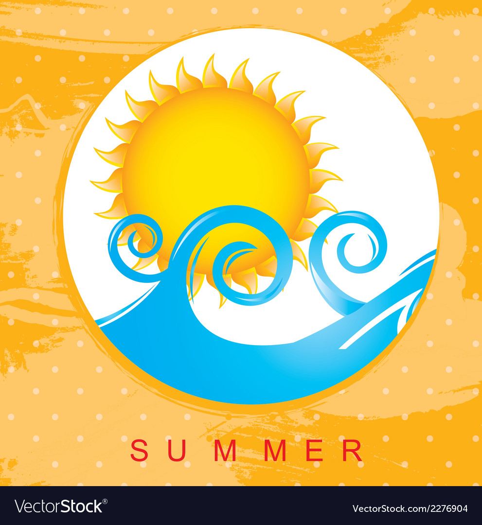 Spring and summer background