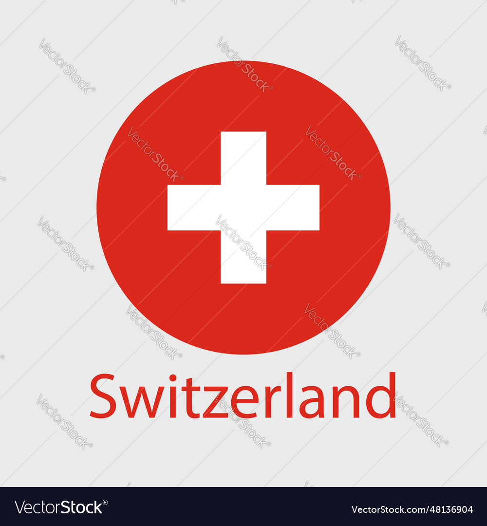 Schweiz Icon vector image Schweiz Icon