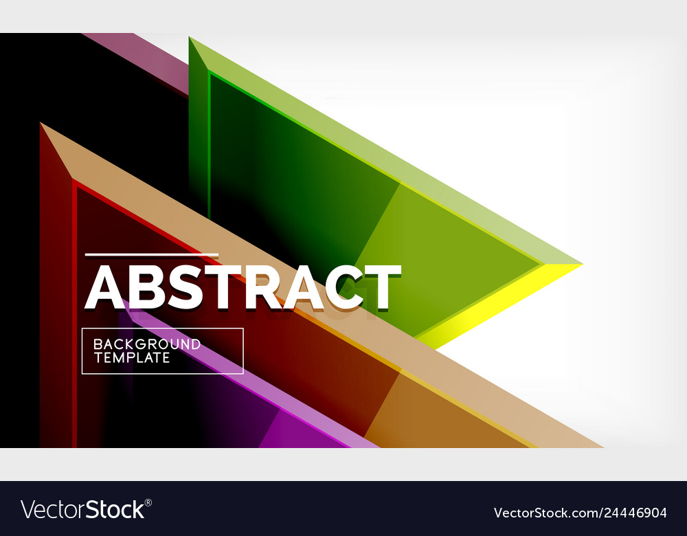 Triangular low poly background design