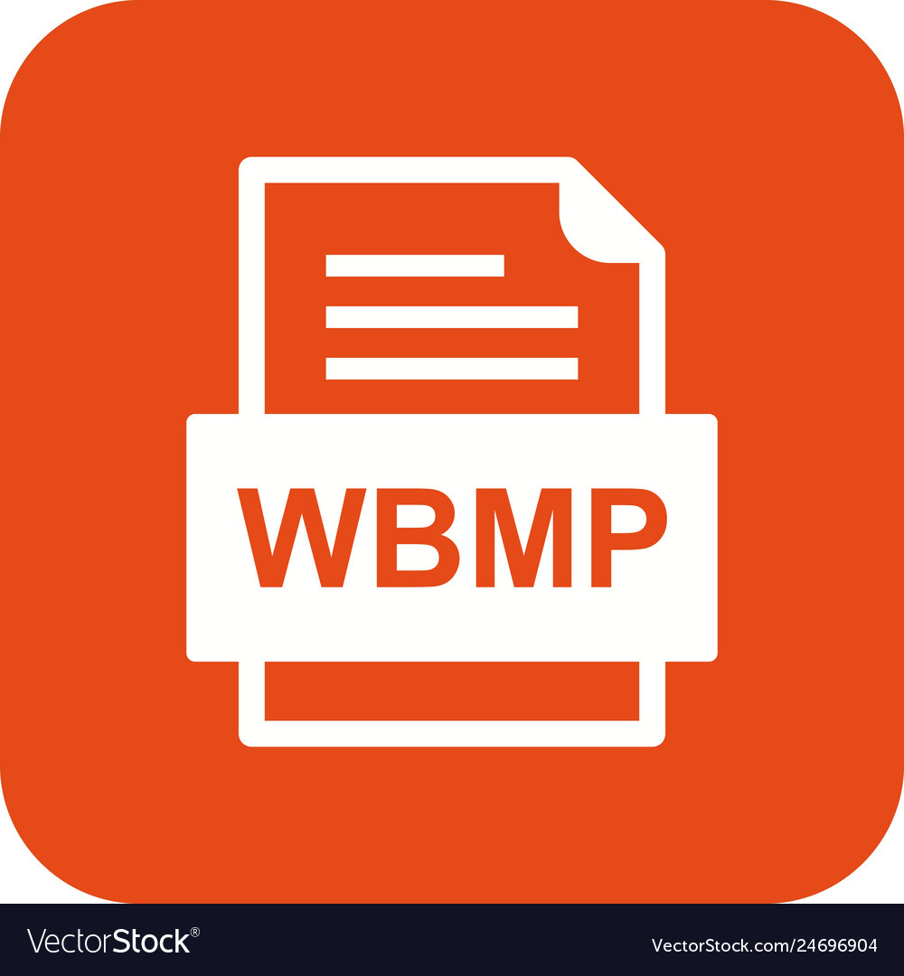 Wbmp file document icon