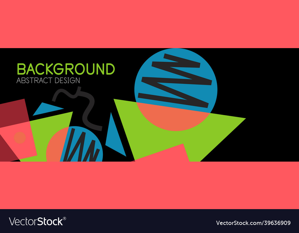 Abstract background blocks lines triangles