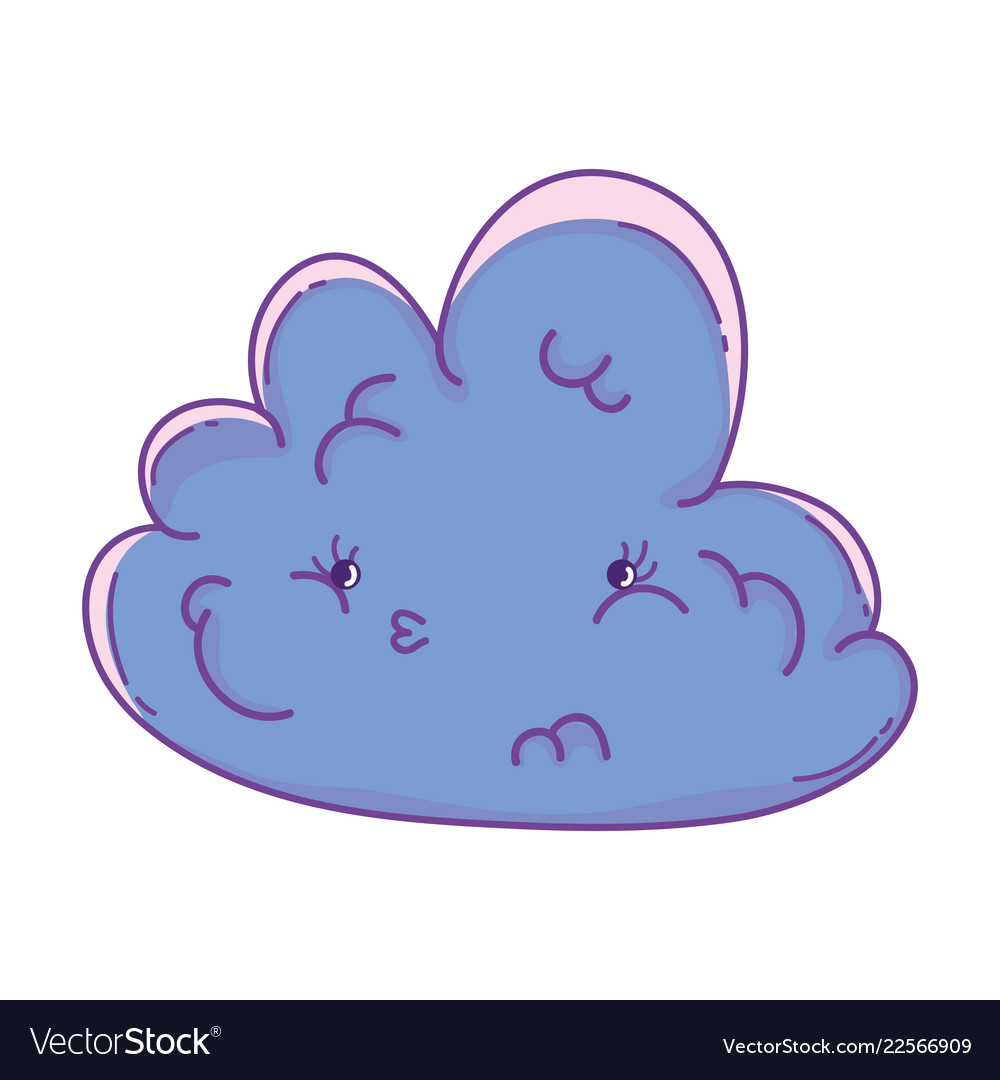 Cute cloud cartoon