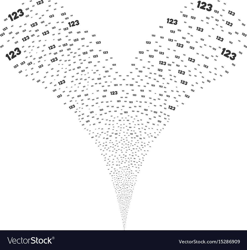 Digits fountain stream