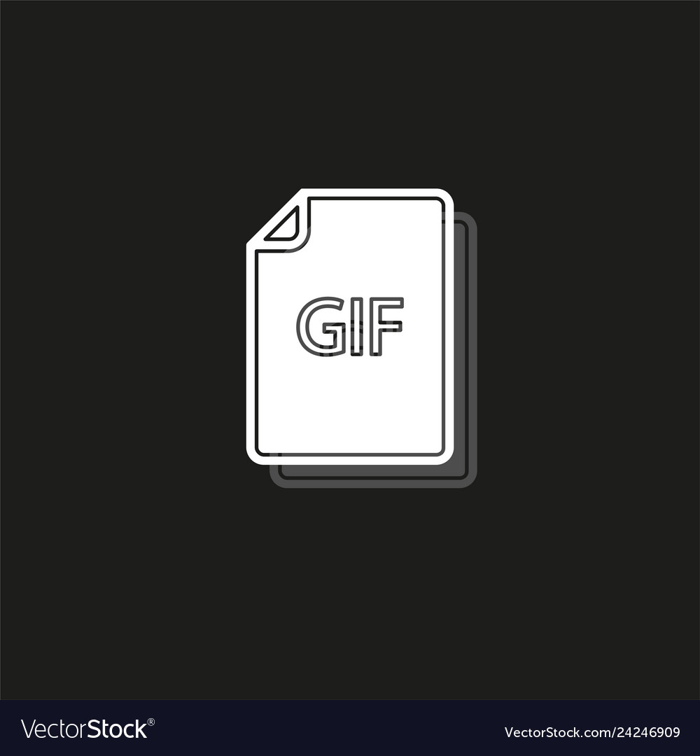 Download gif document icon - file format symbol