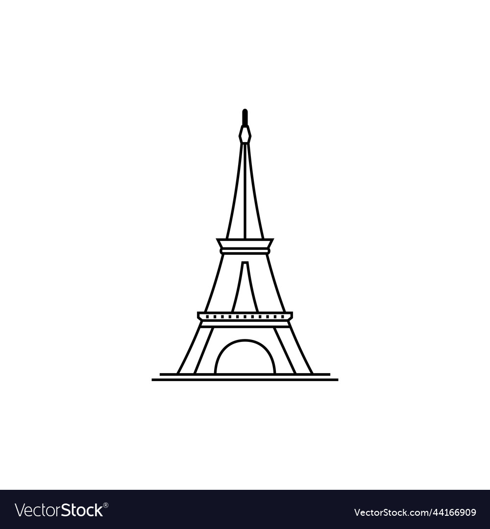 Eiffel tower icon
