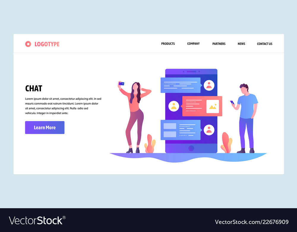Mobile Communication & Chat App Template