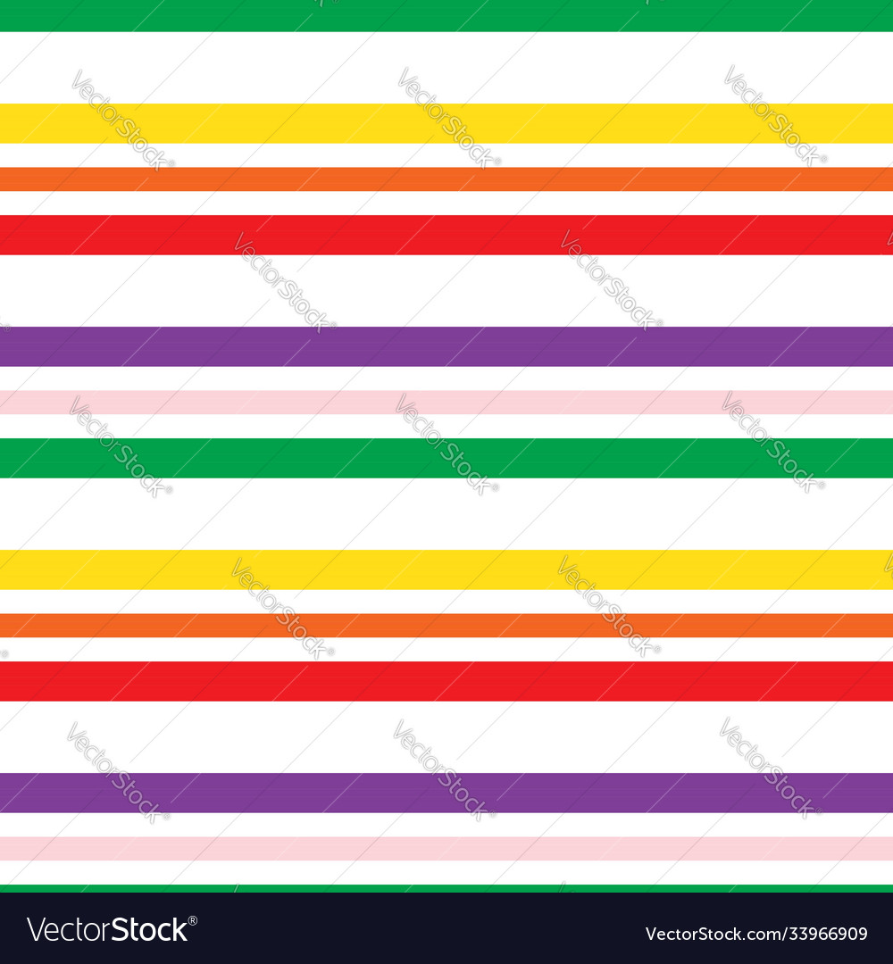 Rainbow stripe seamless pattern background