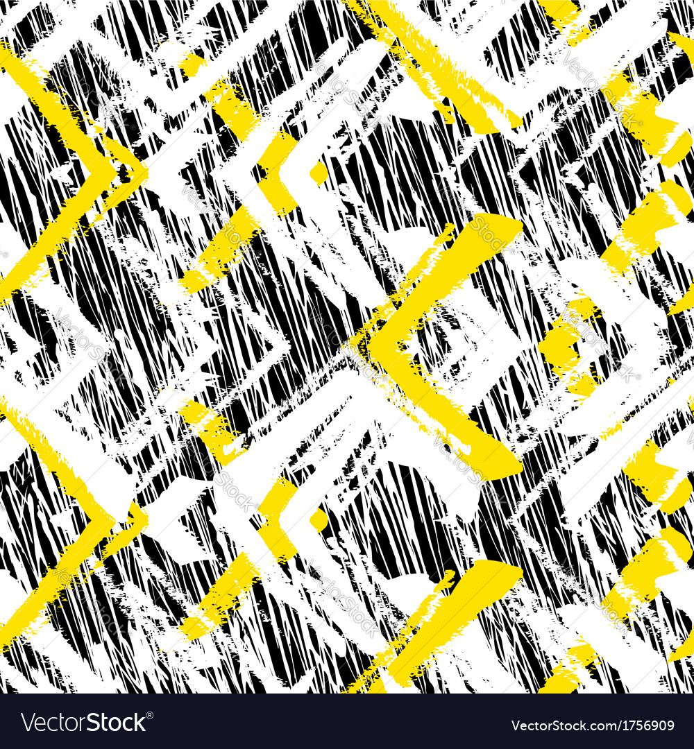 Zigzag Brushstroke Pattern