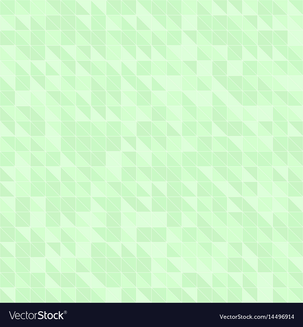 Green triangle pattern seamless