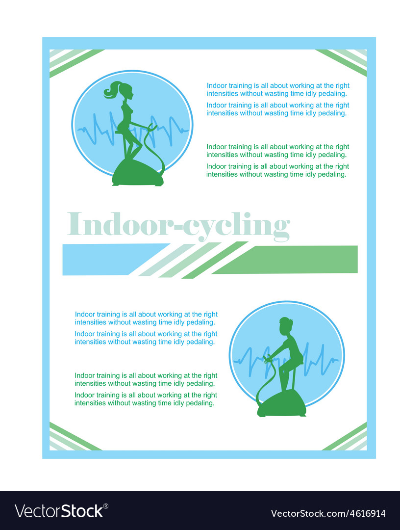 Indoor cycling flyer