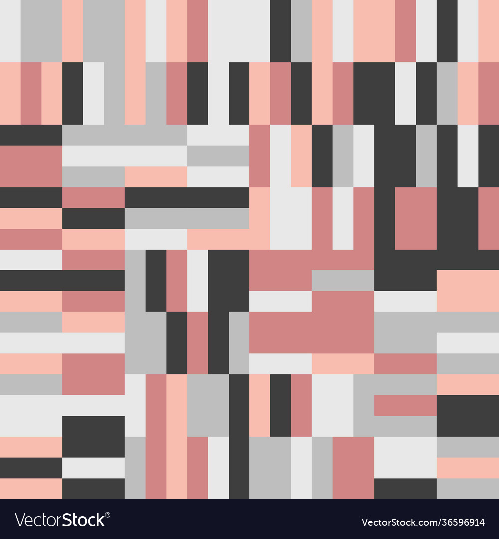 Linear abstract pattern design vector image Linear abstract pattern design