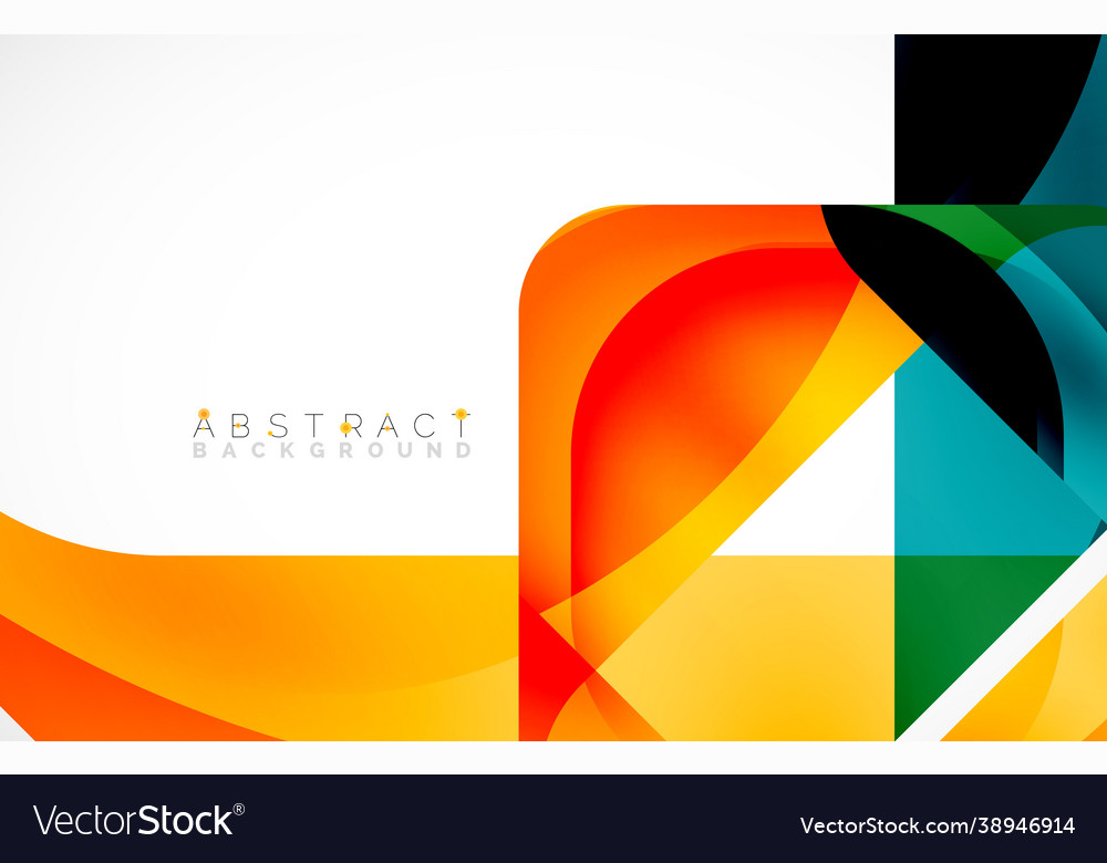 Minimal background abstract square shape vector image Minimal background abstract square shape