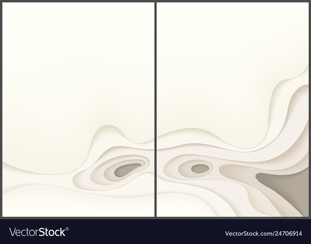 Papier geschnittenes Design mit Lichtschichten vector image Papier geschnittenes Design mit Lichtschichten