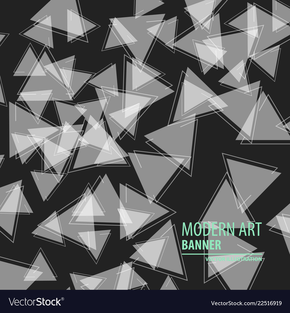 Abstract triangle background 3d triangles modern vector image Abstract triangle background 3d triangles modern